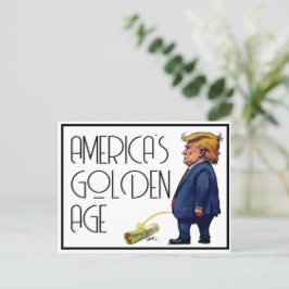 De Gouden Eeuw van Amerika Briefkaart