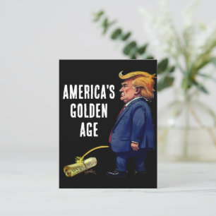 De Gouden Eeuw van Amerika Briefkaart