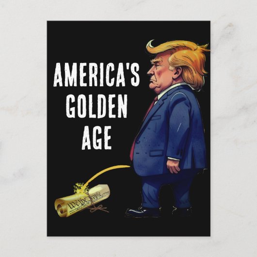De Gouden Eeuw van Amerika Briefkaart (Voorkant)