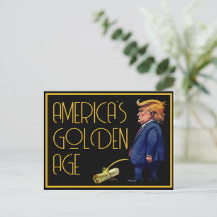 De Gouden Eeuw van Amerika Briefkaart