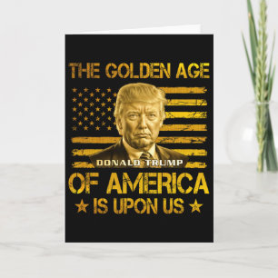 De gouden eeuw van Amerika is aangebroken Funny Tr Kaart