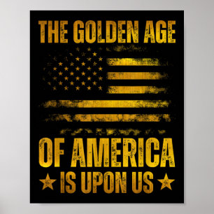 De Gouden Eeuw van Amerika staat voor de deur: een Poster