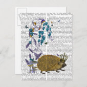 De gouden egel briefkaart (Voorkant / Achterkant)