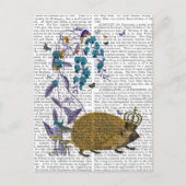 De gouden egel briefkaart (Voorkant)