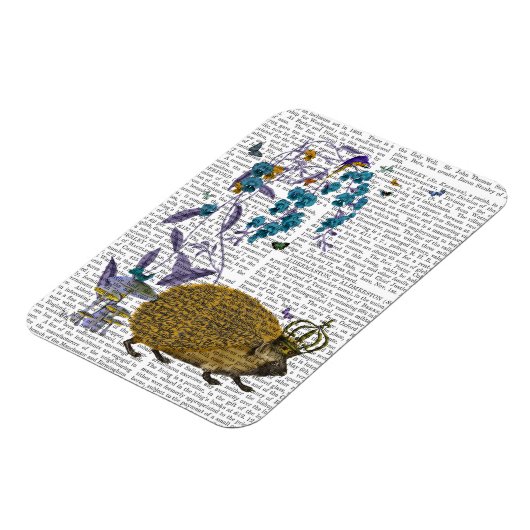 De gouden egel magneet (Linkerzijde)