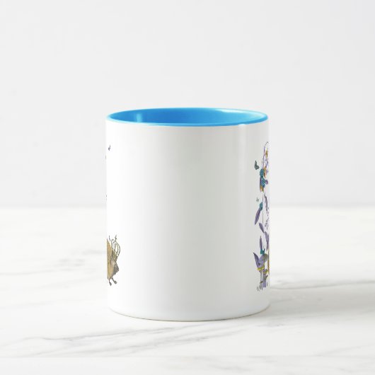 De gouden egel mok (Midden)