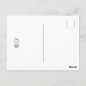 De gouden elegant van de feestdagen van het nieuwe briefkaart (Achterkant)