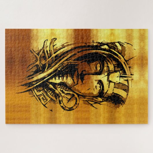 De Gouden farao Legpuzzel (Horizontaal)