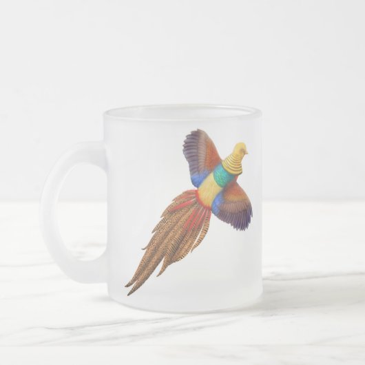 De gouden fazante Mok (Links)