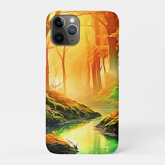 De gouden fluistering van de herfst Case-Mate iPhone case (Achterkant)