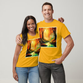 De gouden fluistering van de herfst t-shirt