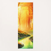 De gouden fluistering van de herfst yogamat (Voorkant)