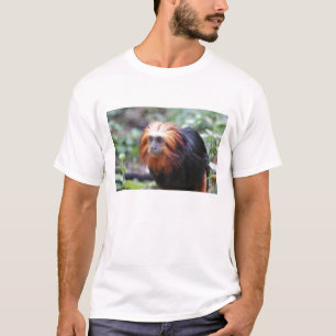 De gouden Geleide Aap van Tamarin van de Leeuw T-shirt
