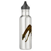 De gouden Giraffe Waterfles (Links)