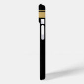 De gouden golfer Case-Mate iPhone case (Achterkant / Links)