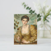 De gouden heks | George R. Chapman Briefkaart (Staand voorkant)