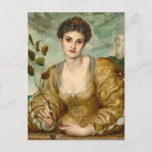 De gouden heks | George R. Chapman Briefkaart (Voorkant)