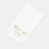 De gouden het manuscriptdouane van het huwelijk da servet (Hoek)