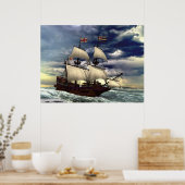 De Gouden Hind Poster (Keuken)