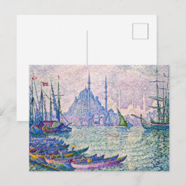 De Gouden Hoorn, Minaretten | Paul Signac | Briefkaart
