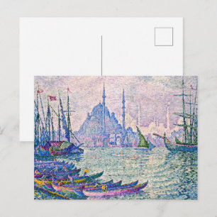 De Gouden Hoorn, Minaretten Paul Signac Briefkaart