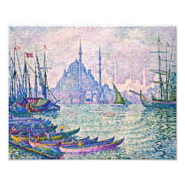 De Gouden Hoorn, Minaretten | Paul Signac | Foto Afdruk