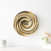 De gouden Illusie van de Werveling van de Nadruk Grote Klok (Huis)