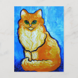 De gouden jongen briefkaart