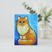 De gouden jongen briefkaart (Staand voorkant)