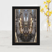 De gouden Kaart van de Boom van de Berk van het (Gele Bloem)