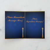 De gouden Kaart van de Chanoeka (Binnen)