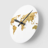 De gouden Kaart van de Folie Ronde Klok (Hoek)