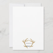 De gouden Kaart van de Foto van de Vakantie van (Achterkant)