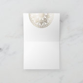 De gouden Kaart van de Verjaardag Mandala van de (Binnen)
