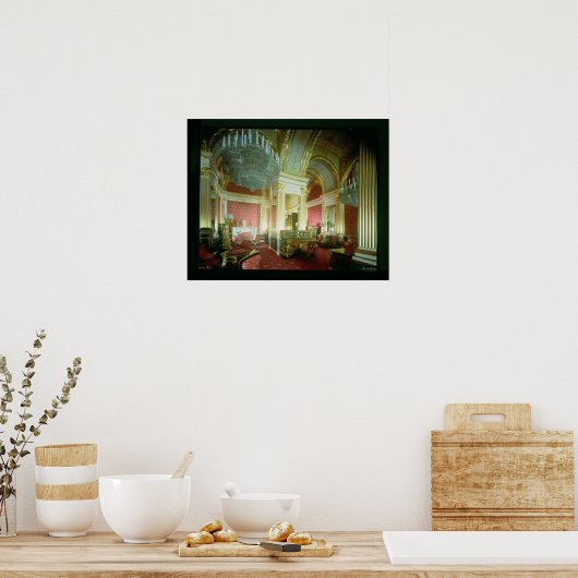 De Gouden Kamer van de Tsaritsa Poster (Keuken)