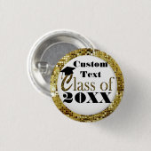 De gouden Klasse van Lovertjes van 20XX de Button (Voorkant /achterkant)