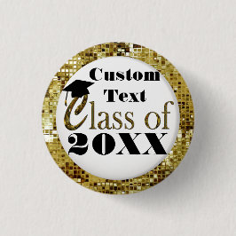 De gouden Klasse van Lovertjes van 20XX de Button