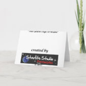 De "gouden Leeftijd van Muziek " Kaart (Achterkant)