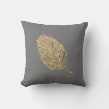 De gouden lef Pillow -1 in Dark Grey