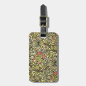 De Gouden Lelie van William Morris Bagagelabel (Voorkant verticaal)