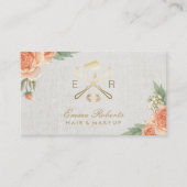 De Gouden Lippen van de Kunstenaar van de Make-up Klantenkaartje (Voorkant)