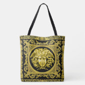 De Gouden Medusa Tote Tas (Achterkant)