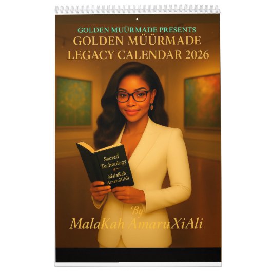 De GOUDEN MUURMADE Legacy & Affirmatie Kalender (Hoes)