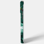 De gouden nugget val Hoesje-Mate iPhone case (Achterkant / Links)