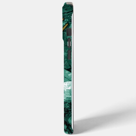 De gouden nugget val Hoesje-Mate iPhone case (Achterkant / Links)