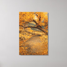 De gouden pad geïnspireerd door Klimt