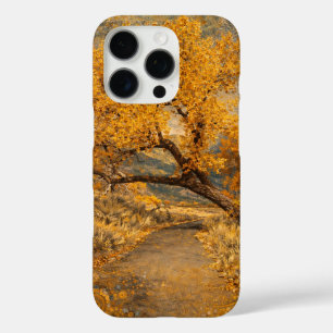 De gouden pad geïnspireerd door Klimt iPhone 16 Pro Hoesje