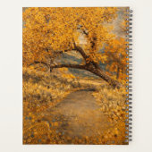 De gouden pad geïnspireerd door Klimt Planner (Achterkant)