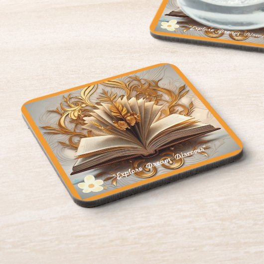 "De Gouden Pagina" Bier Onderzetter (Linkerzijde)