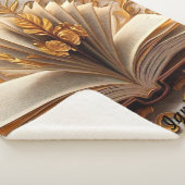 "De Gouden Pen" Sherpa Deken (3/4)
